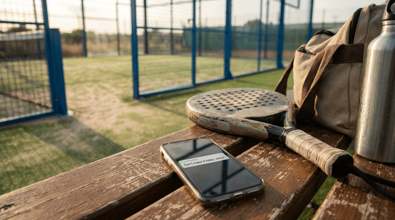 Why Does My Padel, Squash, or Tennis Partner Keep Flaking?